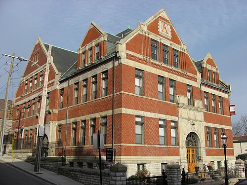 Mount Adams Public School from Southeast, Mt. Adams
