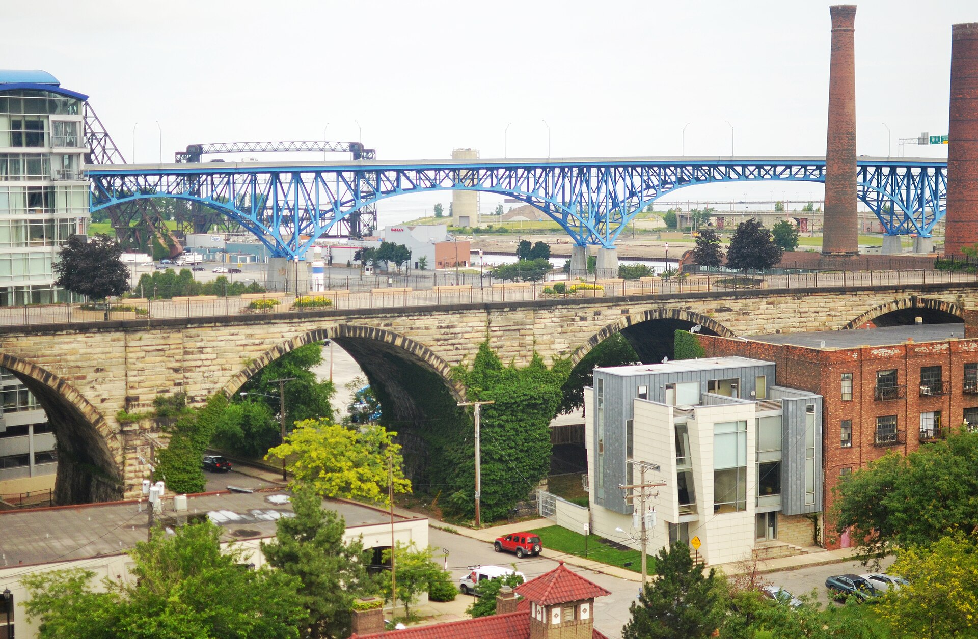 Cleveland Bridges in the Flats, Cuyahoga Valley