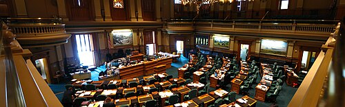 ColoradoStateCapitolHouseOfRepresentatives Gobeirne, Capitol Hill