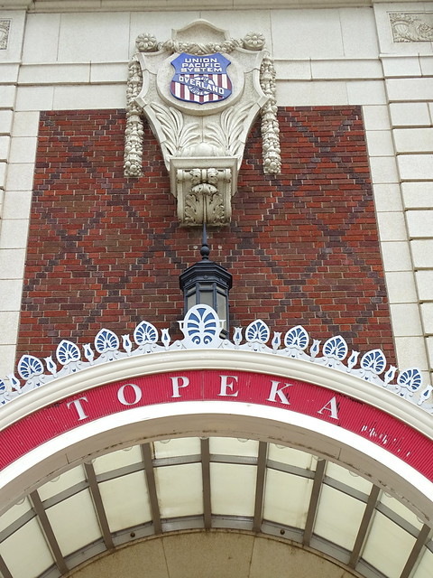 Facade of Great Overland Station - Topeka - Kansas - USA, Overland
