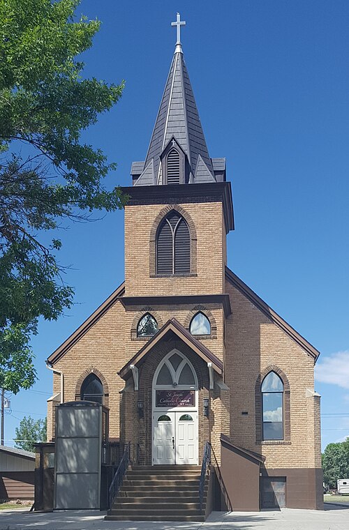 Saint Joseph Catholic Church in Hardin Montana, Regis