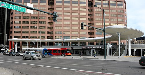 Civic Center Station (RTD) 2017 Renovation, CBD