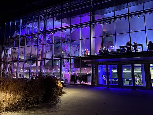 Entrance Denver Museum, City Park