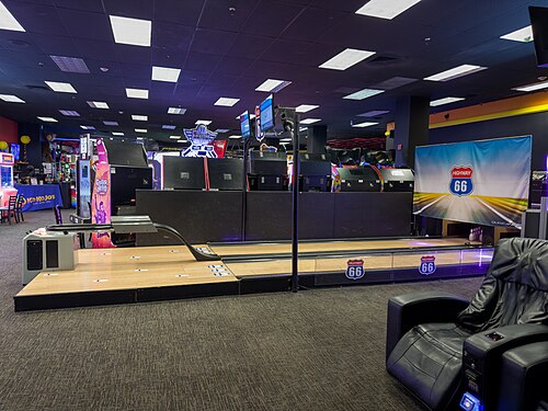 Highway 66 Bowling Lanes Arcade, Cole