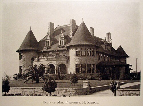 Frederick Rindge House 1910, Adams-Normandie