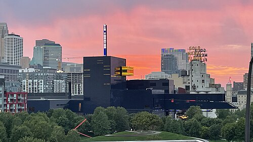 2023-0902-Guthrie Theater-Sunset, Downtown East