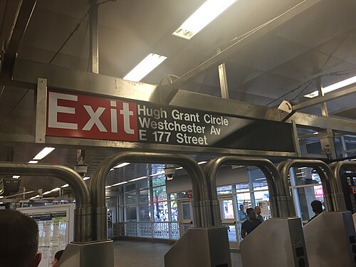 Parkchester Exit, Parkchester