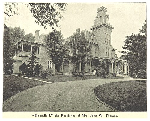 HOTCHKIN(1892) P150 Mrs. John W. Thomas's Place, Called Bloomfield, Bustleton