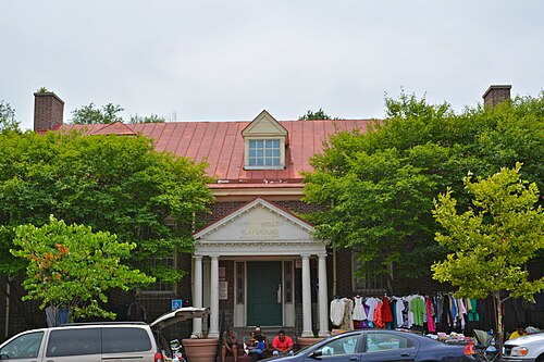 Happy Hollow Recreation Center Front, Philly, Germantown, Southwest