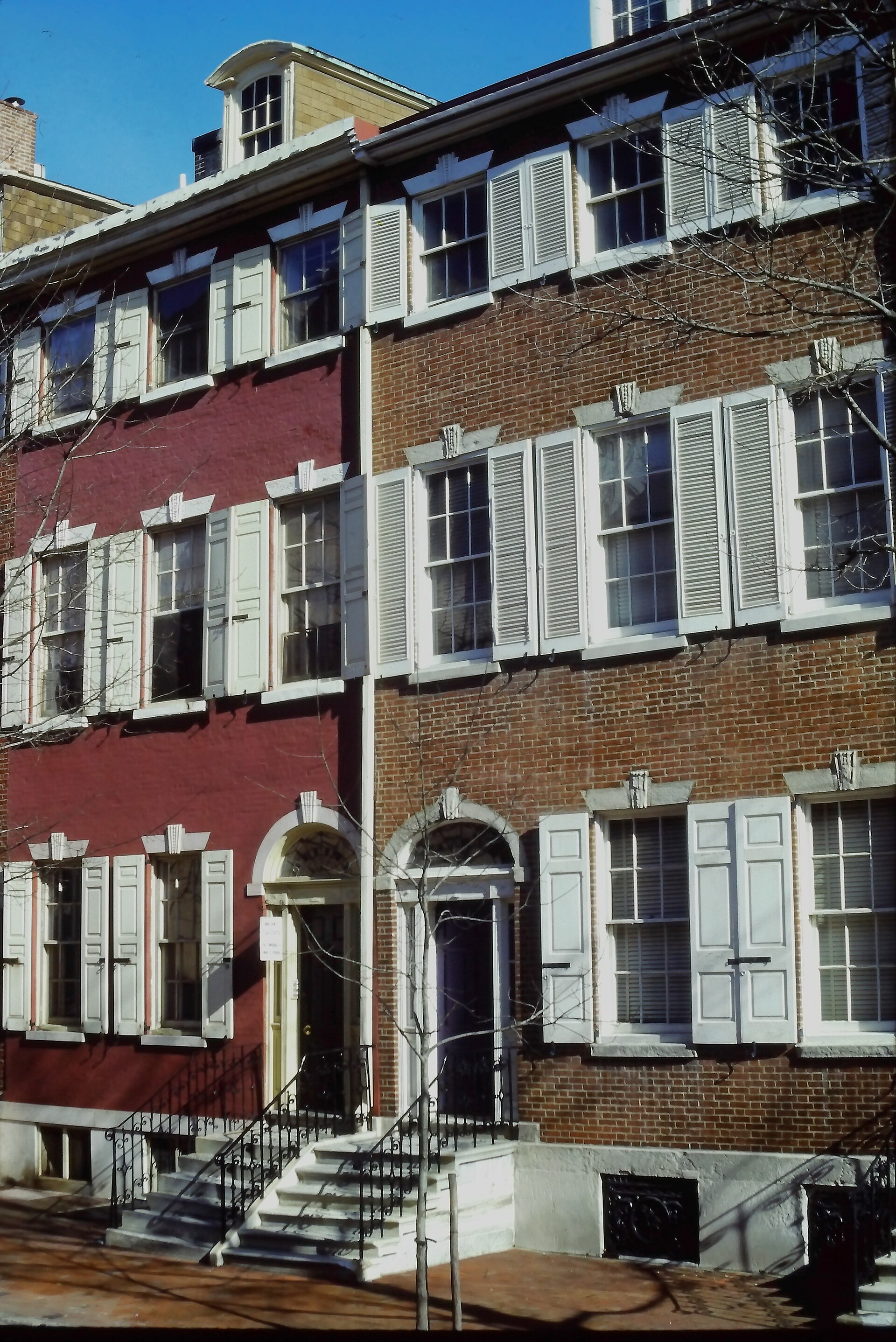 Federal - Philadelphia, PA - Society Hill Row Houses (1), Society Hill