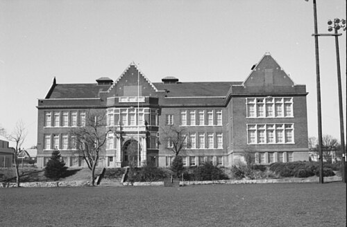Seattle - Adams Elementary School, 1970s, Ballard