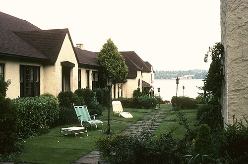 Seattle - Apartment Buildings Near Lake Washington, 1970s, Madison Park