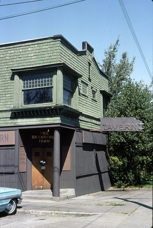 Seattle - Branding Iron Tavern, Circa 1980, Mann