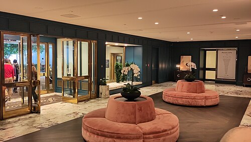 Entrance Hall of Fairmont Olympic Hotel, Central Business District