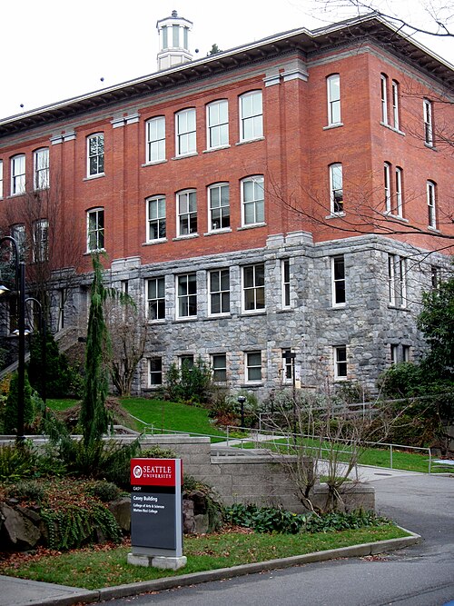 Garrand Hall of Seattle University 芸術と科学のブランチ, First Hill