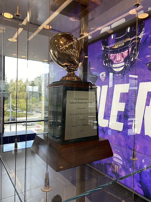 1991 Grantland Rice Trophy, University of Washington
