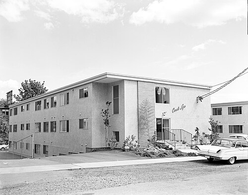 Seattle - Candi Lyn Apartments, 1964, University District