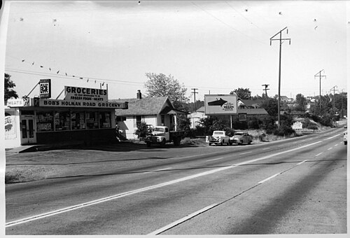 Seattle - Bob's Holman Road Grocery, 1959, Greenwood