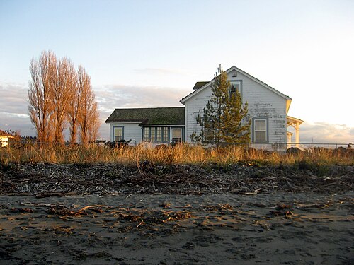 House at West Point at Dusk, Lawton Park