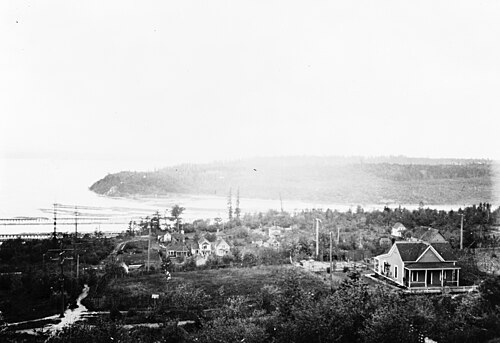 View West Across Smith Cove to Magnolia, 1903, West Queen Anne