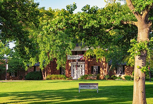 Sidwell Friends School in Washington DC, Cathedral Heights, McLean Gardens, Glover Park