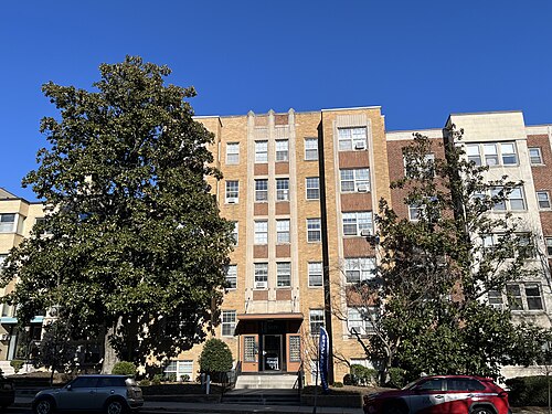 The Roberta (5429 Connecticut Avenue), Hawthorne, Barnaby Woods, Chevy Chase