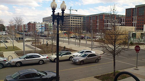 Canal Park Shared Street Surface, Near Southeast, Navy Yard
